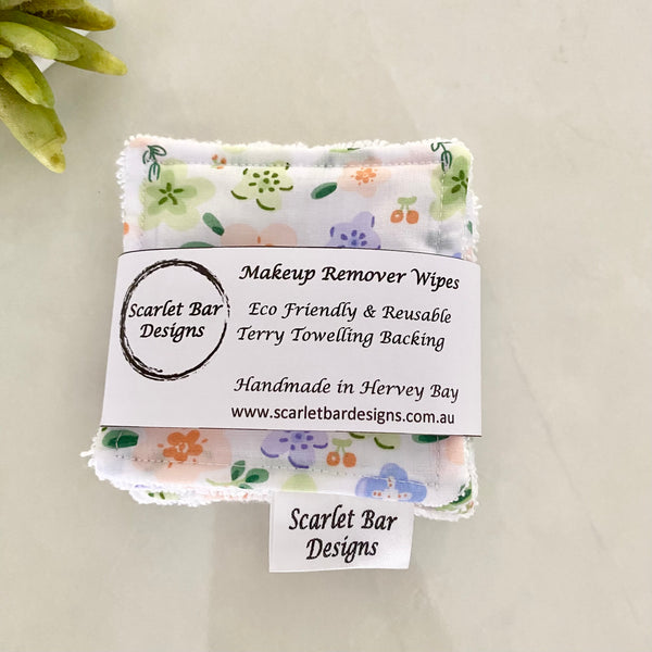 Country Garden Polly Print Makeup Remover Wipes
