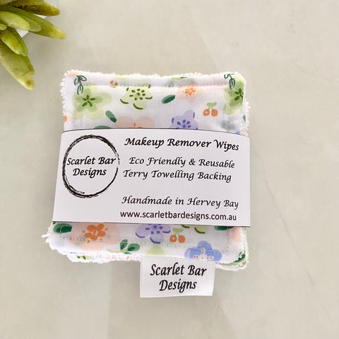 Country Garden Polly Print Makeup Remover Wipes