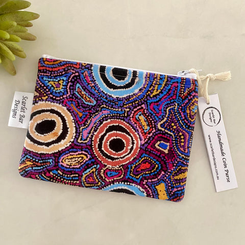 Warlu Yarai Jukurrpa- Yumari Dreaming Print Coin Purse