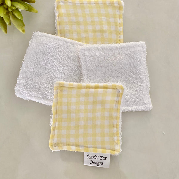 Mini Gingham Check Print Makeup Remover Wipes