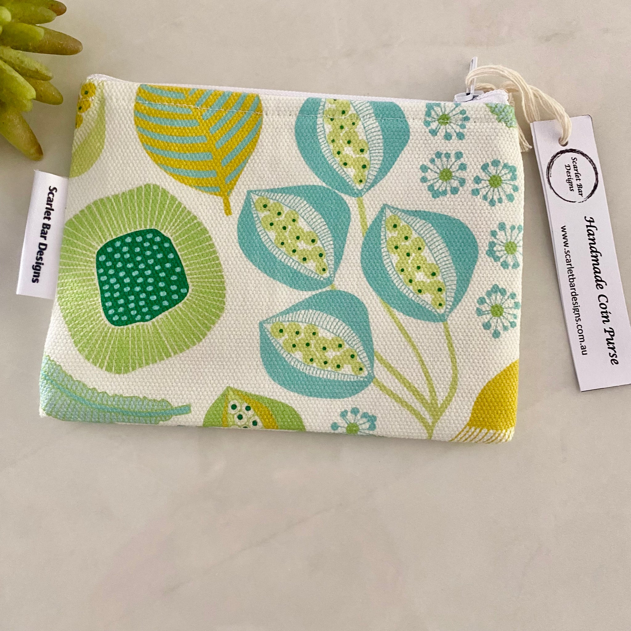 Jocelyn Proust Native Pods Print Coin Purse