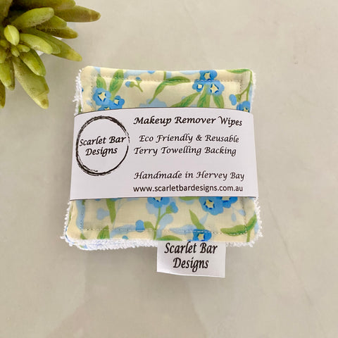 Country Garden Ditsy Print Makeup Remover Wipes