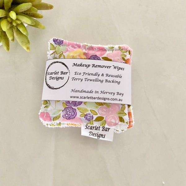 Country Garden Sophie Print Makeup Remover Wipes