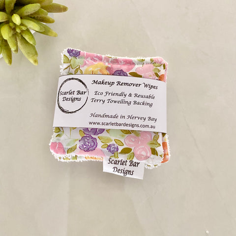 Country Garden Sophie Print Makeup Remover Wipes