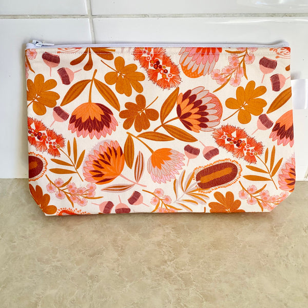 Jocelyn Proust Native Bouquet Print Pods Fabric Pouch
