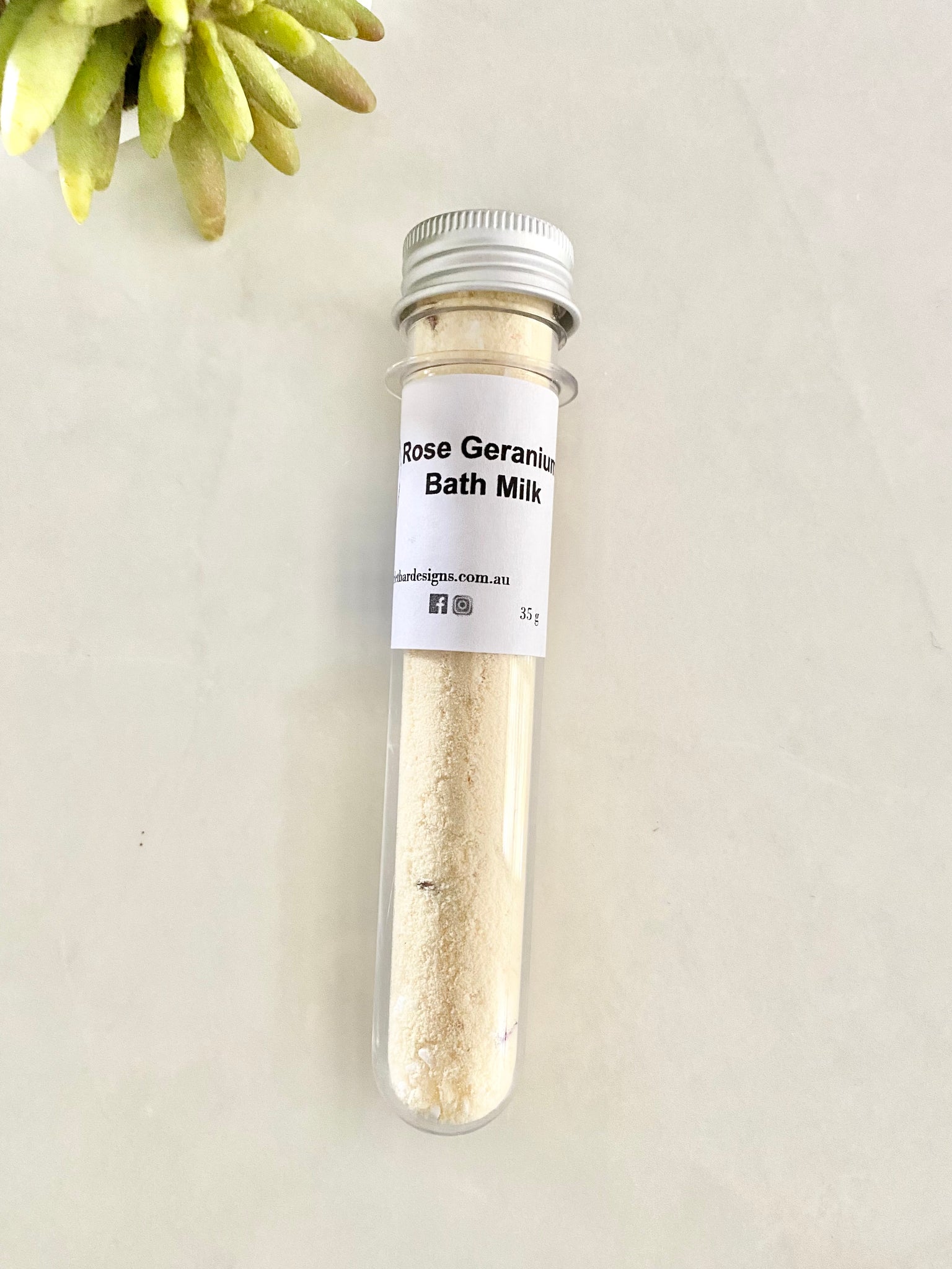 Rose Geranium Bath Milk