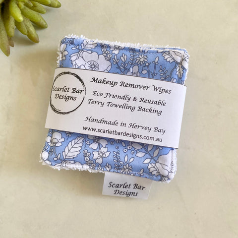Country Garden Print Makeup Remover Wipes