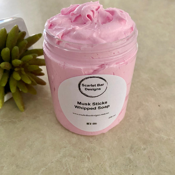 Musk Sticks Whipped Soap