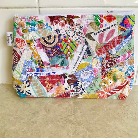 Upcycled Fabric Pouch #2