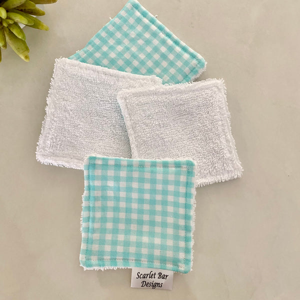 Mini Gingham Check Print Makeup Remover Wipes
