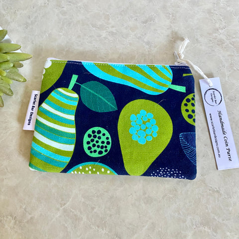 Jocelyn Proust Fab Fruit Avocadoes Print Coin Purse