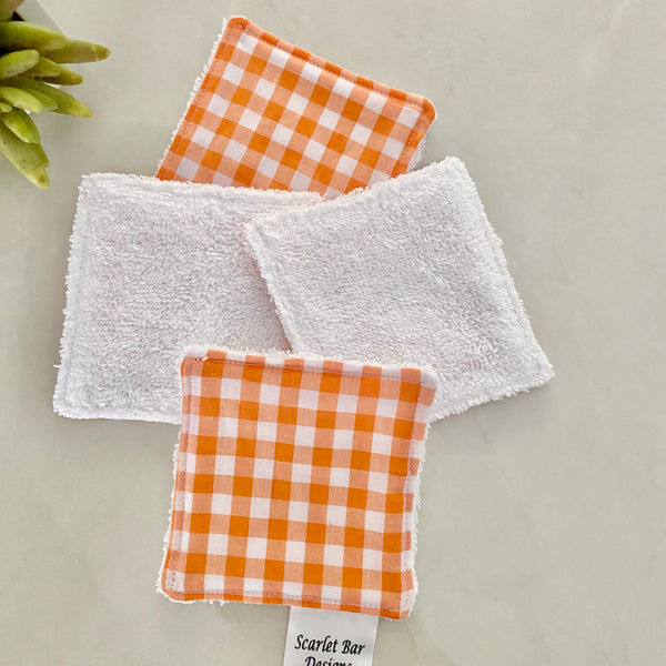 Small Gingham Check Print Makeup Remover Wipes
