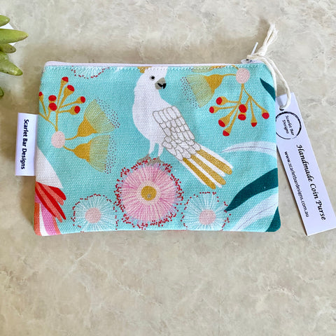 Jocelyn Proust Native Birds Print Coin Purse