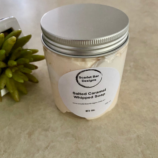 Salted Caramel Whipped Soap