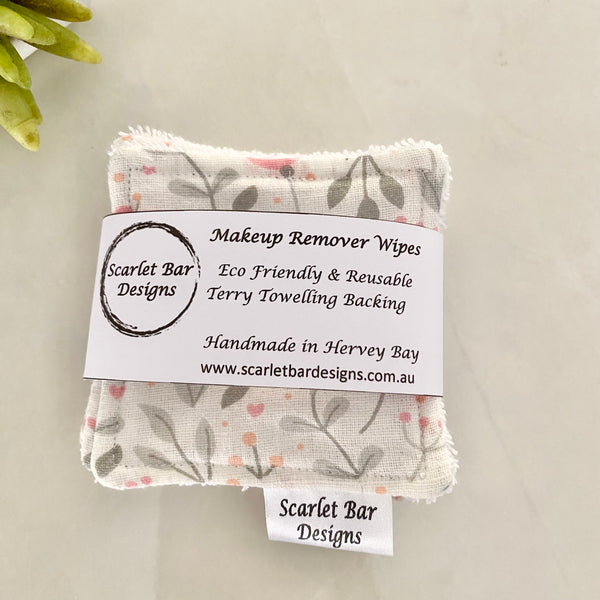 Petal Print Makeup Remover Wipes