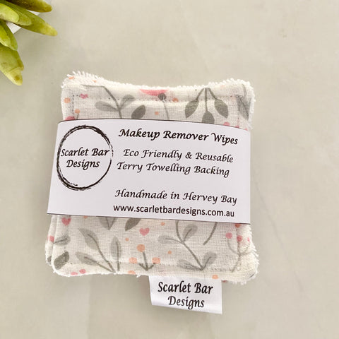 Petal Print Makeup Remover Wipes