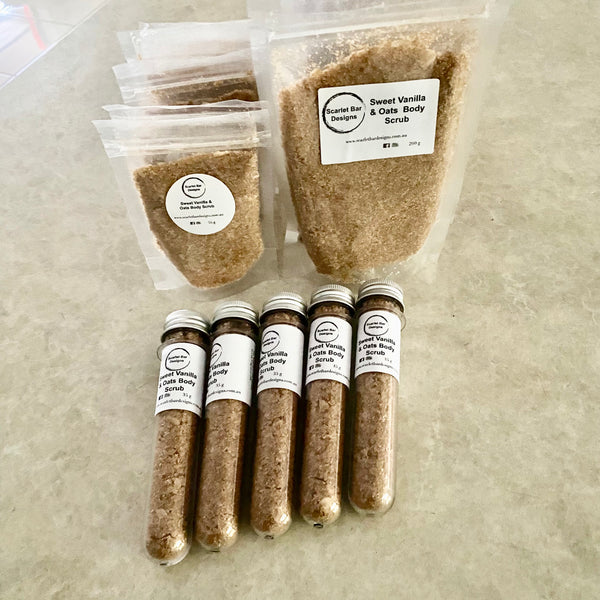 Sweet Vanilla & Oats Body Scrub