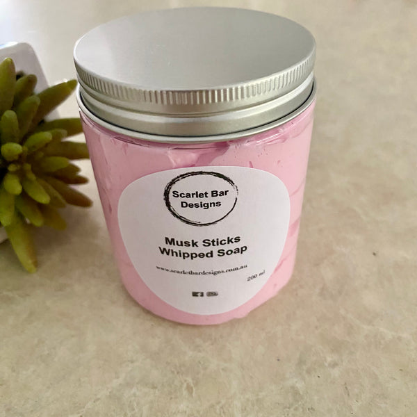 Musk Sticks Whipped Soap