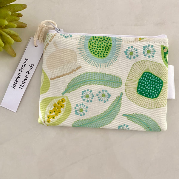 Jocelyn Proust Native Pods Print Coin Purse
