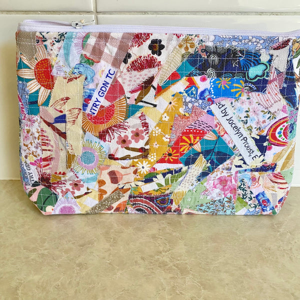 Upcycled Fabric Pouch #2
