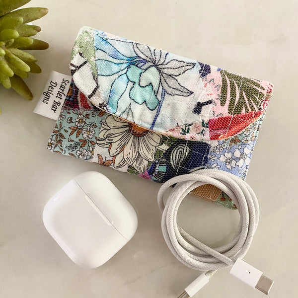 Upcycled Earbud/Cable Case #2