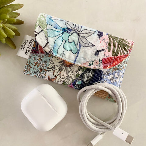 Upcycled Earbud/Cable Case #2