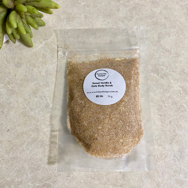 Sweet Vanilla & Oats Body Scrub