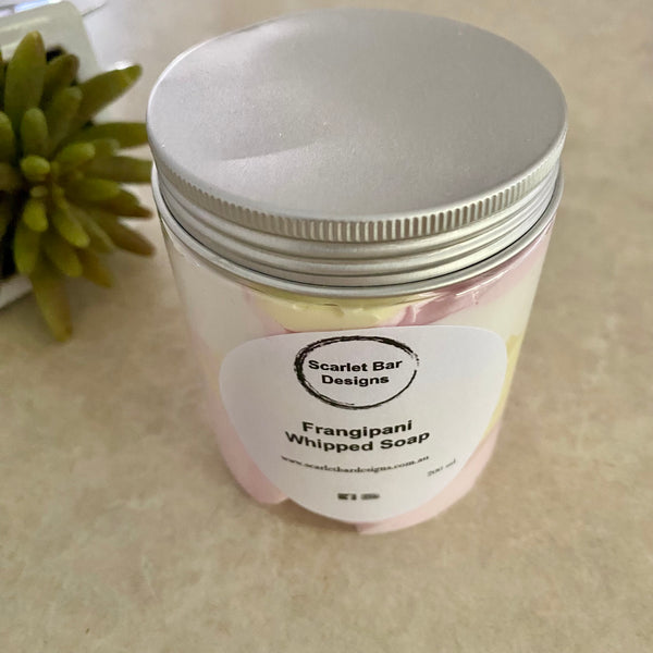 Frangipani Whipped Soap