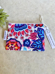 Kirsten Katz Fireworks Flora Print Coin Purse