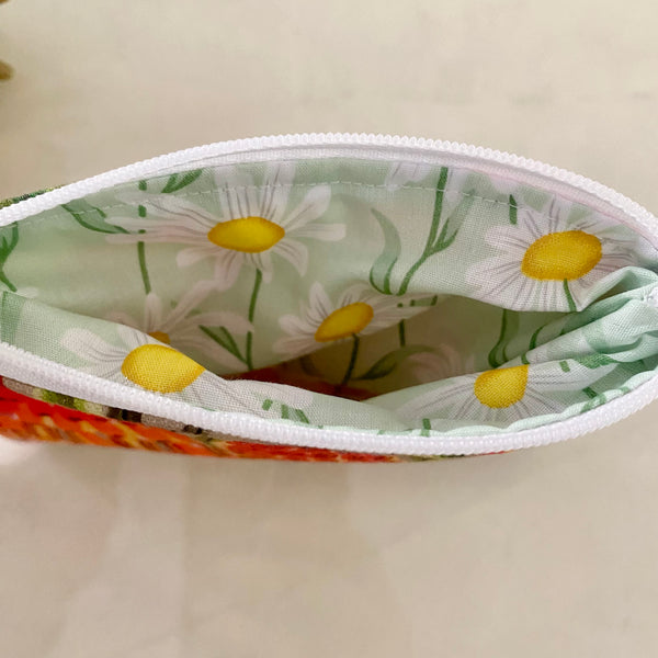 Kirsten Katz Kangaroo Paws Print Coin Purse