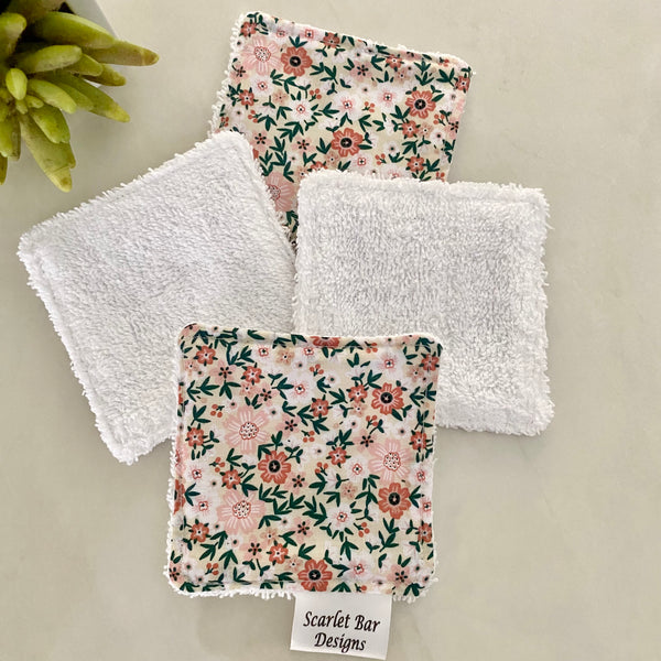 Country Garden Bloom Print Makeup Remover Wipes