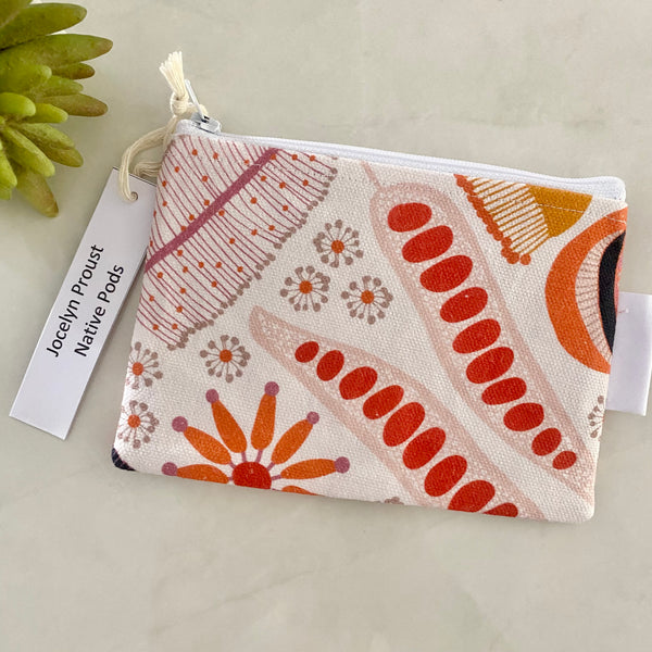 Jocelyn Proust Native Pods Print Coin Purse