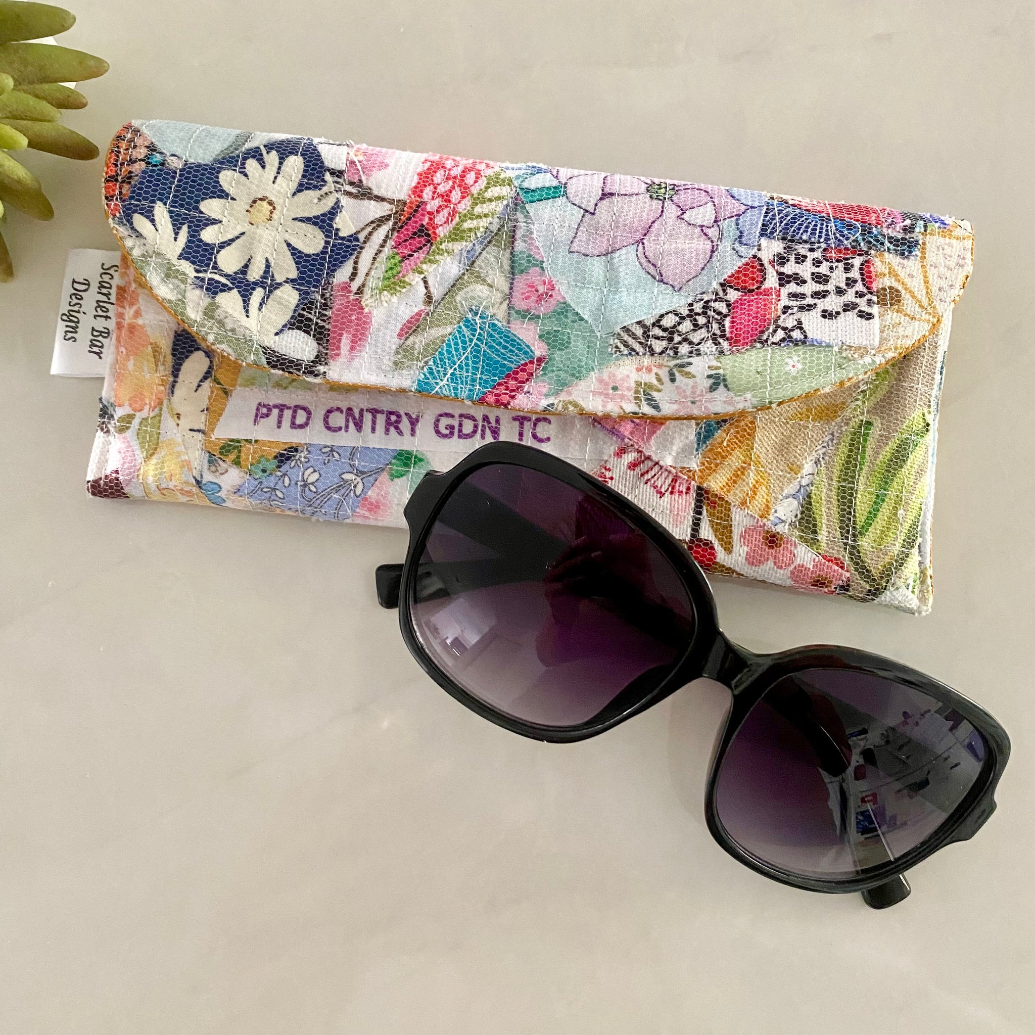 Upcycled Sunglasses Case #1