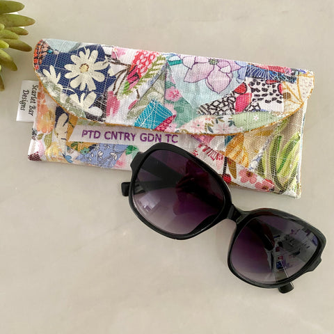 Upcycled Sunglasses Case #1