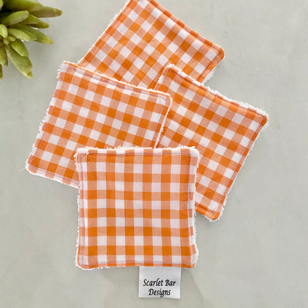 Small Gingham Check Print Makeup Remover Wipes