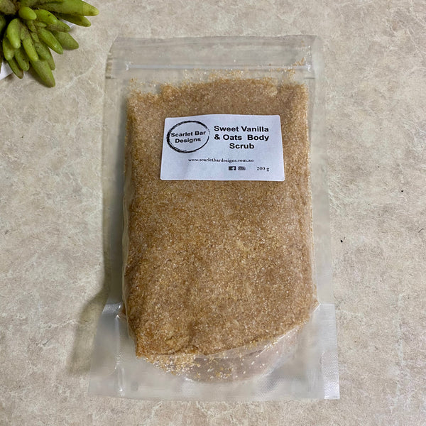 Sweet Vanilla & Oats Body Scrub
