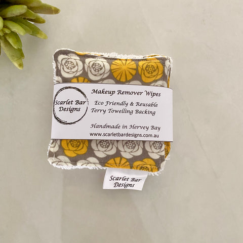 Flower Print Makeup Remover Wipes