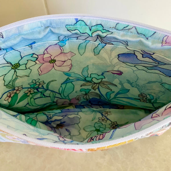 Upcycled Fabric Pouch #3