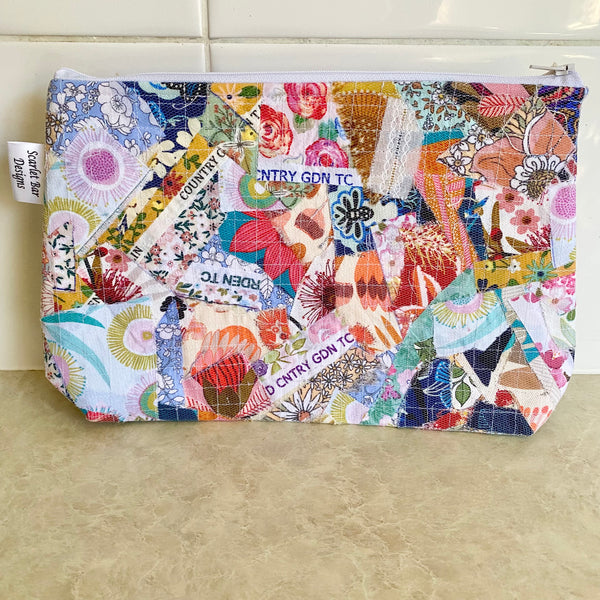 Upcycled Fabric Pouch #3