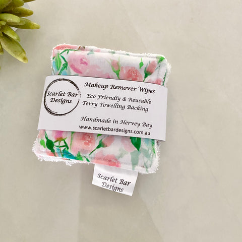 Country Garden Posie Print Makeup Remover Wipes