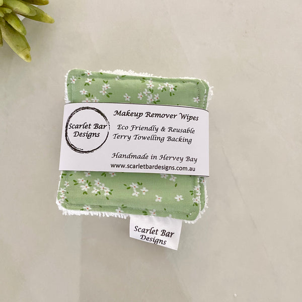 Country Garden Print Makeup Remover Wipes