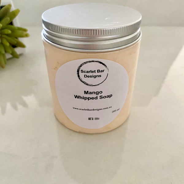 Mango Whipped Soap