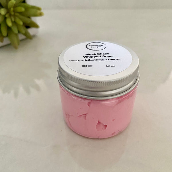 Musk Sticks Whipped Soap