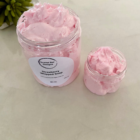 Strawberry Whipped Soap