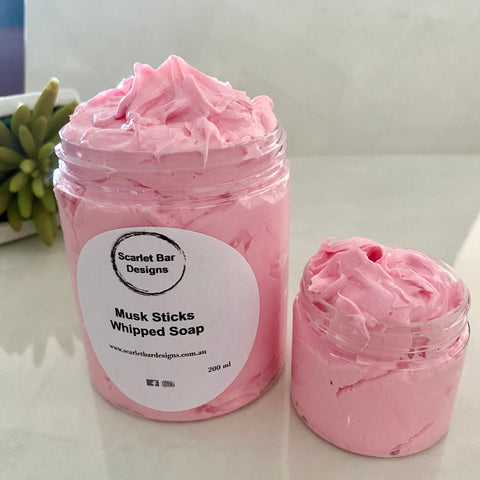 Musk Sticks Whipped Soap