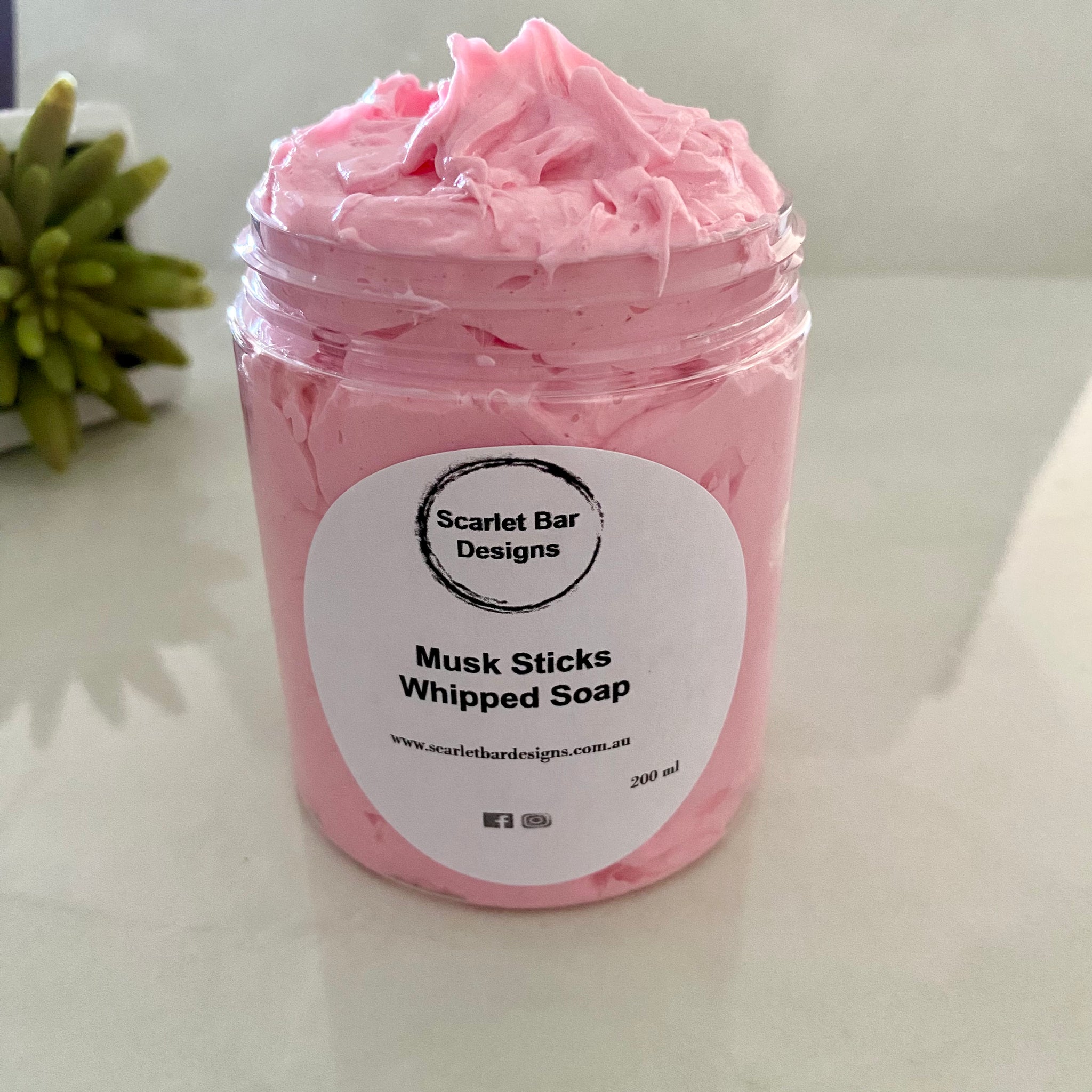 Musk Sticks Whipped Soap