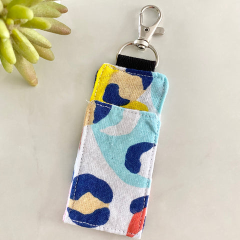 Modern Animal Print Lip Balm Holder