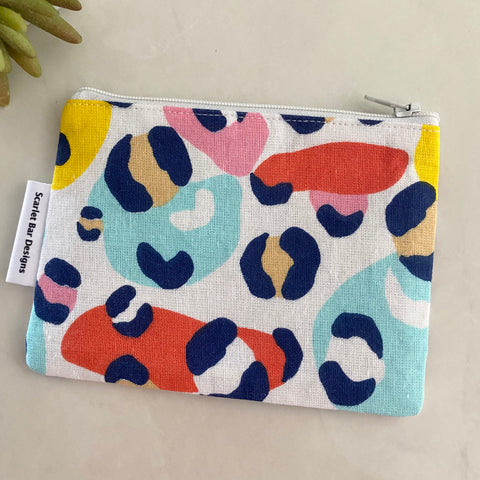 Modern Animal Print Coin Purse