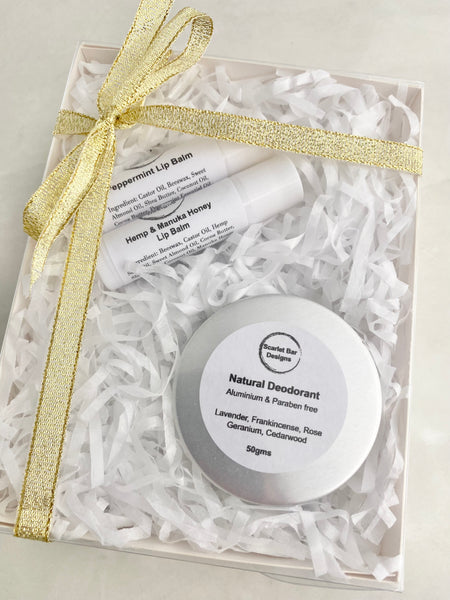 Lip Balm & Deodorant Gift Box